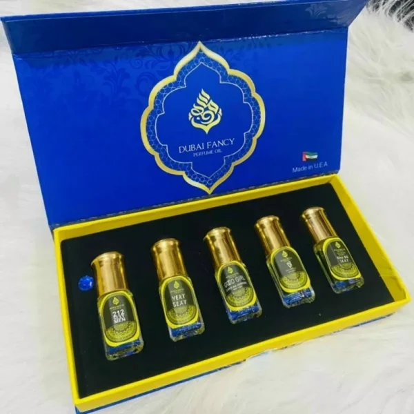 Set 5 chai nước hoa Dubai NAM/ NỮ, sang trọng [5ml x5] - Hình ảnh 3