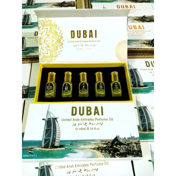 Set 5 chai nước hoa Dubai NAM/ NỮ, sang trọng [5ml x5] - Hình ảnh 6